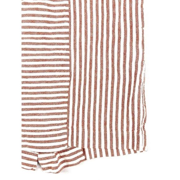 Madewell Stripe-Play Button-Back Tee Dress - Picture 7 of 9